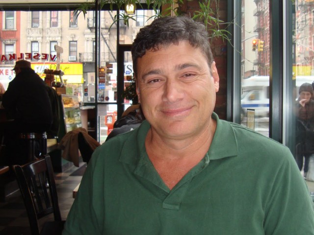 Steven Bauer at Veselka in NYC in April 2011. (Photo/Kristina Puga)