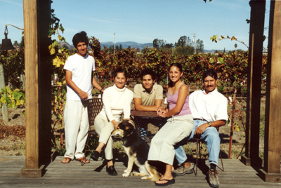 The Ceja Family (Courtesy Ceja Vineyards)