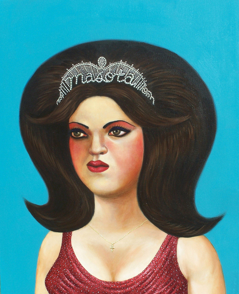 “La Reina de las Mascotas” by Ricardo Ruiz (Thomas Paul Fine Gallery)