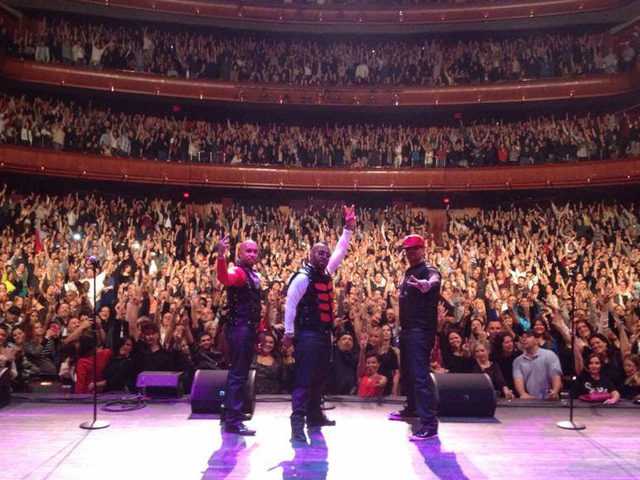TKA performing at the soldout New Jersey Performing Arts Center on November 23, 2013. (Courtesy Kay Seven TKA Facebook)